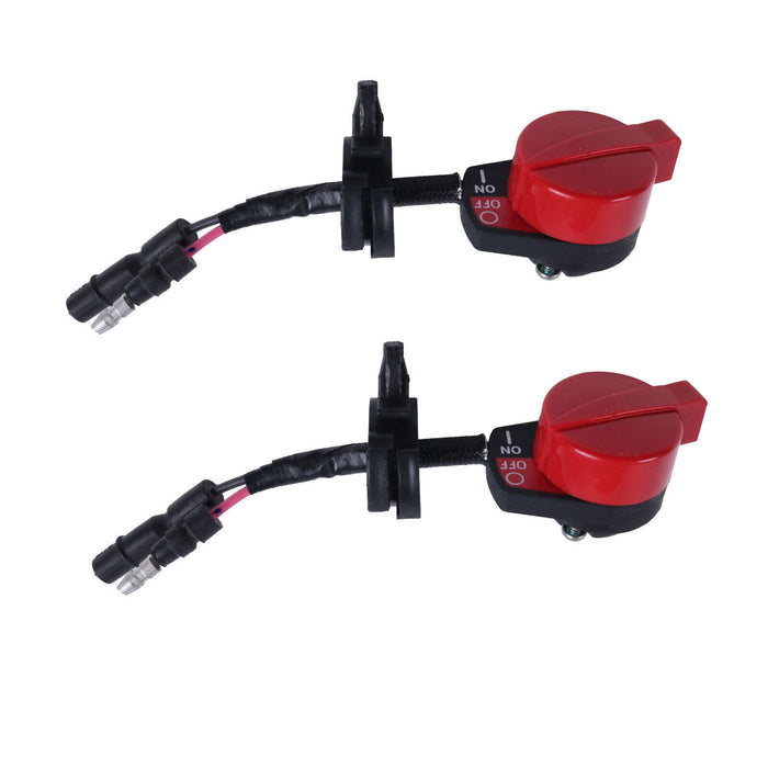 DURAFORCE 2PCS For Honda Equipment Engine Stop Switch Assembly - 35120-Z5T-003