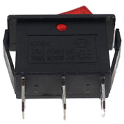 DURAFORCE Rocker Switch Lighted On Off for Electric Fireplaces FMI Desa 120927-24 120 volt