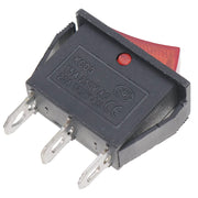 DURAFORCE Rocker Switch Lighted On Off for Electric Fireplaces FMI Desa 120927-24 120 volt