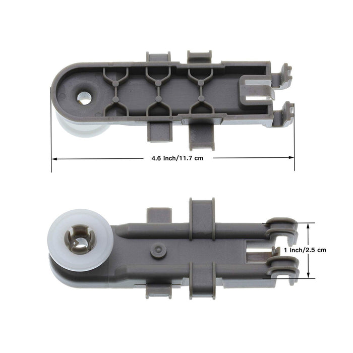 DURAFORCE 4X Upper Dishwasher Rack Wheel 8268743 Whirlpool Sears Dishwasher Upper Roller