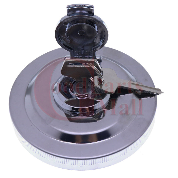 DURAFORCE Lockable Fuel Tank Cap 20Y-14-11160 423-04-11362 for Komatsu W/ 2 Keys