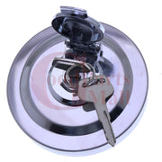 DURAFORCE Lockable Fuel Tank Cap 20Y-14-11160 423-04-11362 for Komatsu W/ 2 Keys