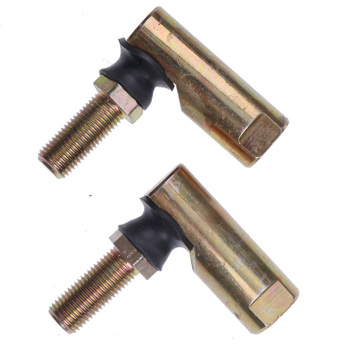 DURAFORCE 2PK Male & Female Ball Joint Tie Rod End 532109850 for Husqvarna 3/8" -24