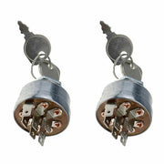 DURAFORCE 2PCS Ignition Switch for 725-1717, 925-1717, Zero Turn Mower, Garden Tractor