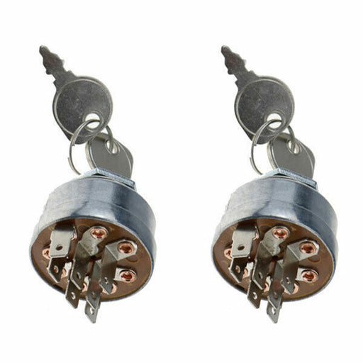 DURAFORCE 2PCS Ignition Switch for 725-1717, 925-1717, Zero Turn Mower, Garden Tractor