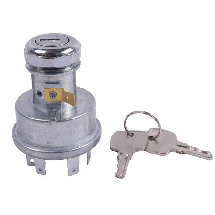 DURAFORCE Ignition Key Switch RE45963 for John Deere 5715 6110B 6300 6500 6600 6605