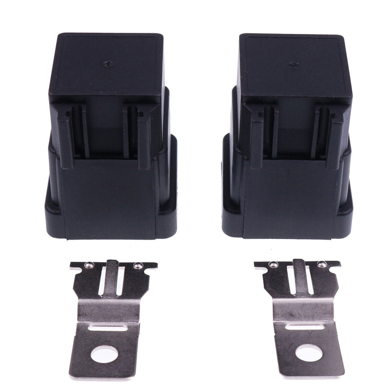 DURAFORCE 12V 50A Relay for John Deere Hella 4RD 931 410, 4RD 931 410-08 007794301 Pack 2
