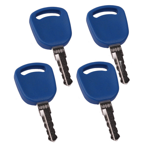 DURAFORCE 14601 Pack of 4 Keys Fits Case IH Tractor Model MXM120