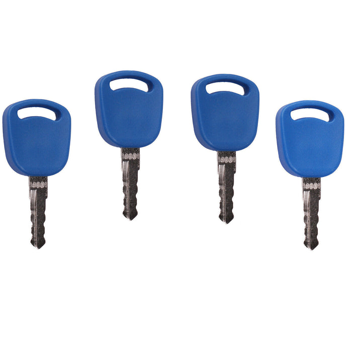 DURAFORCE 14601 Pack of 4 Keys Fits Case IH Tractor Model MXM120