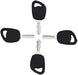 DURAFORCE 5X Ignition Key for John Deere LT133 LT150 LT155 LT160 LT166 LT170 LT180 LT190
