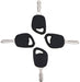 DURAFORCE 5X Ignition Key for John Deere LT133 LT150 LT155 LT160 LT166 LT170 LT180 LT190