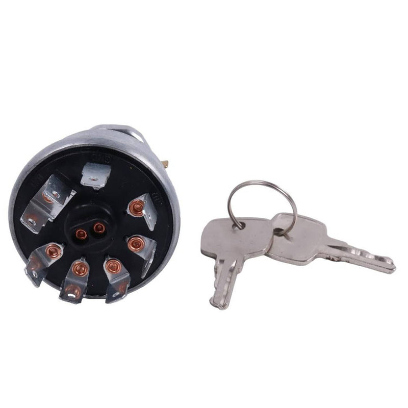 DURAFORCE Ignition Key Switch for John Deere RE45963 Tractors 4200 4300 4400 4500 4600