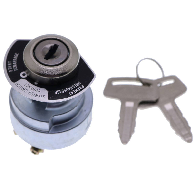 DURAFORCE Ignition Key Switch 66706-55120 for Kubota Tractor B5100 B6100 B7100 D1005 V1505