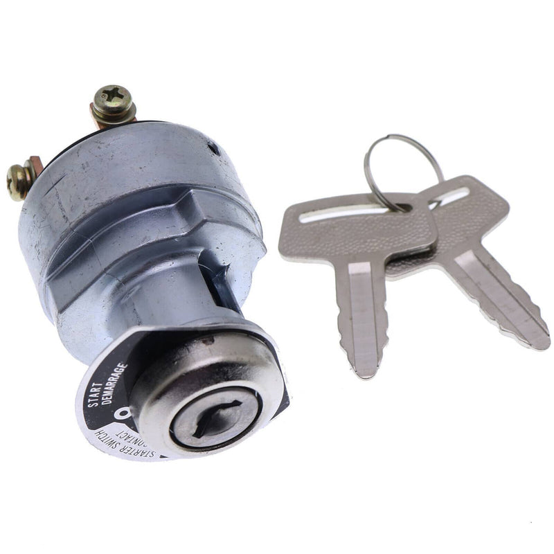 DURAFORCE Ignition Key Switch 66706-55120 for Kubota Tractor B5100 B6100 B7100 D1005 V1505