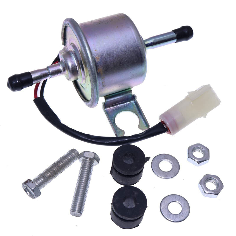 DURAFORCE 12V Fuel Pump 8971491820 for Hitachi EG30 EX27U EX30U EX35U EX40U EX50U LX20-2