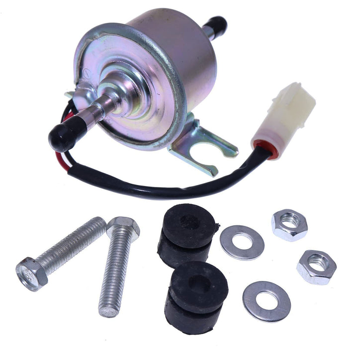 DURAFORCE 12V Fuel Pump 8971491820 for Hitachi EG30 EX27U EX30U EX35U EX40U EX50U LX20-2