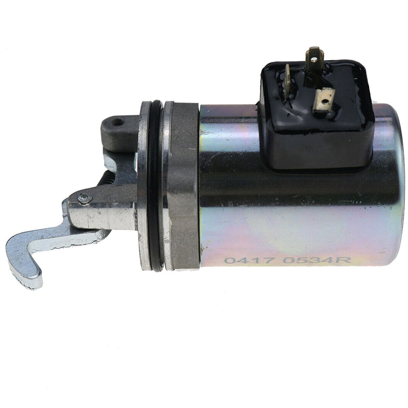 DURAFORCE Fuel solenoid 04271996KZ 04170534R for Deutz 1011 Motor Case 360 Backhoe 12V