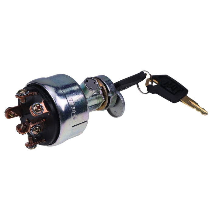DURAFORCE Ignition Switch 194155-52110 for Yanmar 155 180 1300 1510 1720 1810 1820 Tractor