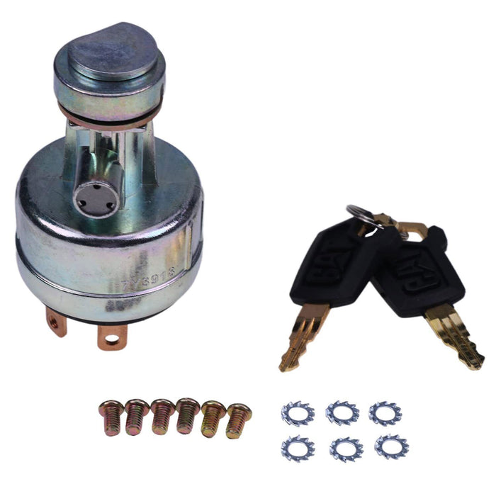 DURAFORCE Ignition Switch 194155-52110 for Yanmar 155 180 1300 1510 1720 1810 1820 Tractor