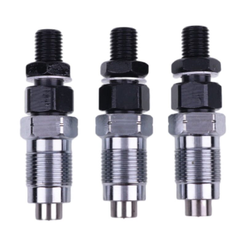 DURAFORCE 16001-53904 3*Fuel Injectors For Kubota B7300HSD B7400HSD B7410D BX1500D BX1800D