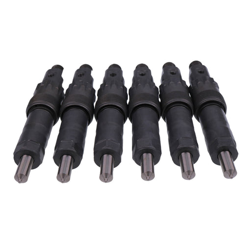 DURAFORCE 6PCS AR74665 New Fuel Injectors for John Deere Tractors 4050 4250 4430 4440