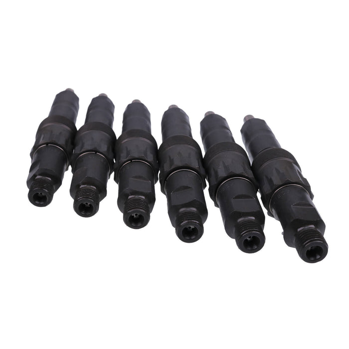 DURAFORCE 6PCS AR74665 New Fuel Injectors for John Deere Tractors 4050 4250 4430 4440