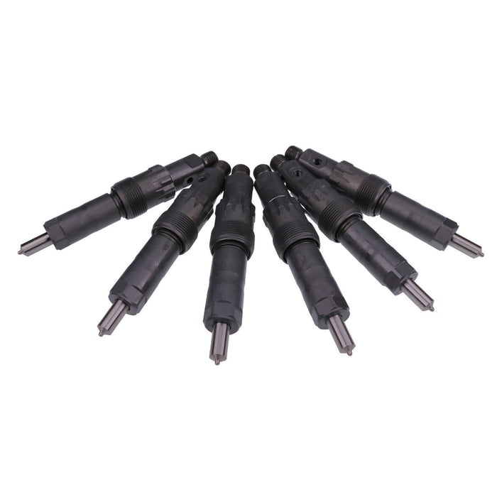 DURAFORCE 6PCS AR74665 New Fuel Injectors for John Deere Tractors 4050 4250 4430 4440