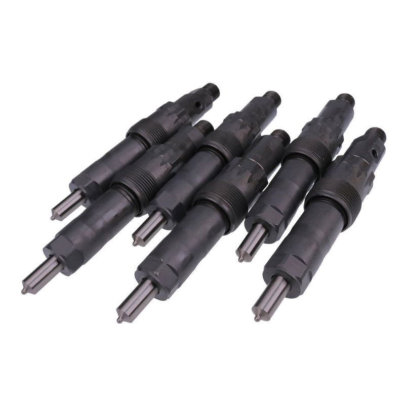 DURAFORCE 6PCS AR74665 New Fuel Injectors for John Deere Tractors 4050 4250 4430 4440