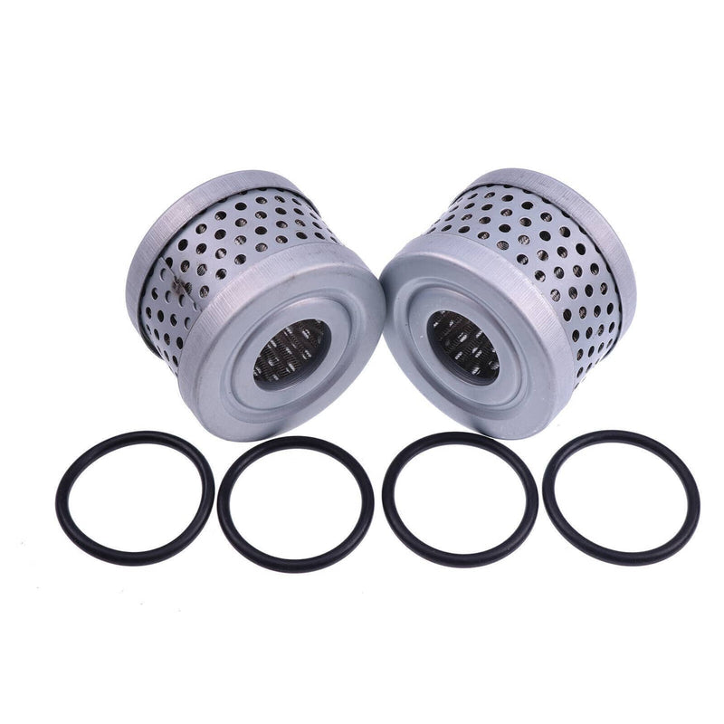 DURAFORCE 2PCS Transmission Oil Filter Kit FK316940 for ZF/Hurth 463772 or 3312199031 ZF