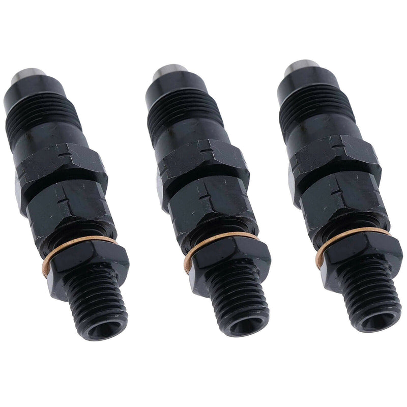 DURAFORCE New 3PCS Fuel Injector 119717-53001 129931-53000 for Yanmar 3TNV76 4TNE92 Engine