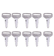 DURAFORCE (10) Ignition Key For Kubota L & M Series RTV1100 Tractors S8077 36919-75190
