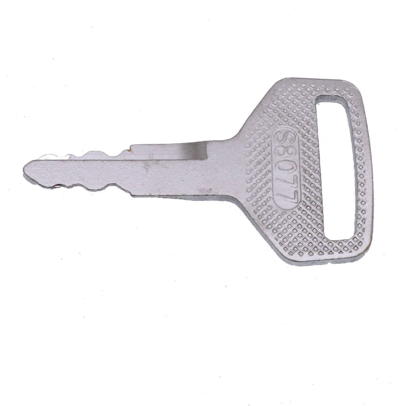 DURAFORCE (10) Ignition Key For Kubota L & M Series RTV1100 Tractors S8077 36919-75190