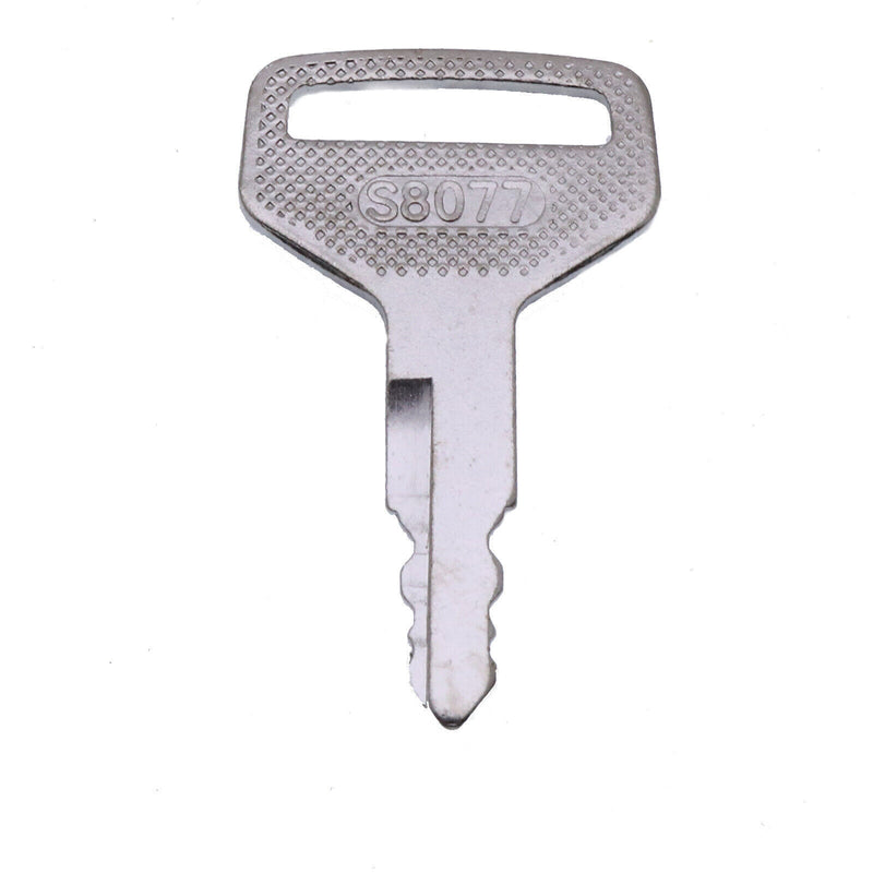 DURAFORCE (10) Ignition Key For Kubota L & M Series RTV1100 Tractors S8077 36919-75190