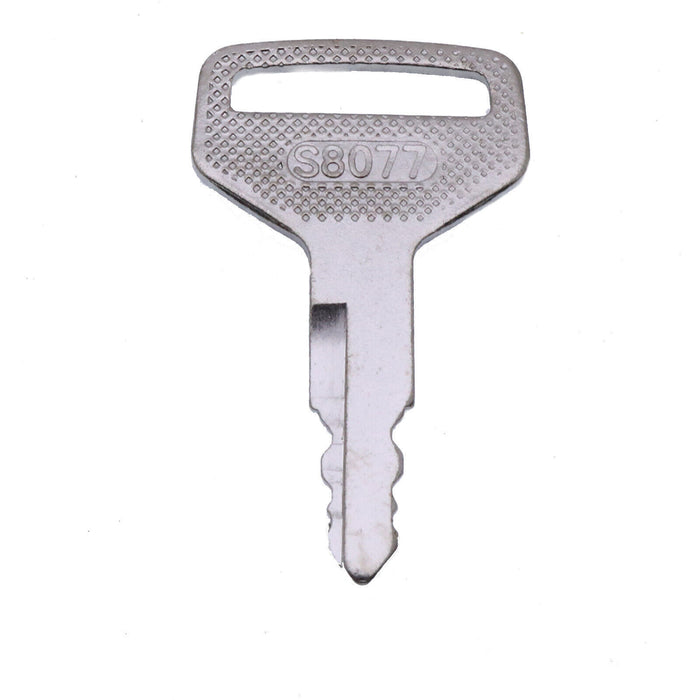 DURAFORCE (10) Ignition Key For Kubota L & M Series RTV1100 Tractors S8077 36919-75190