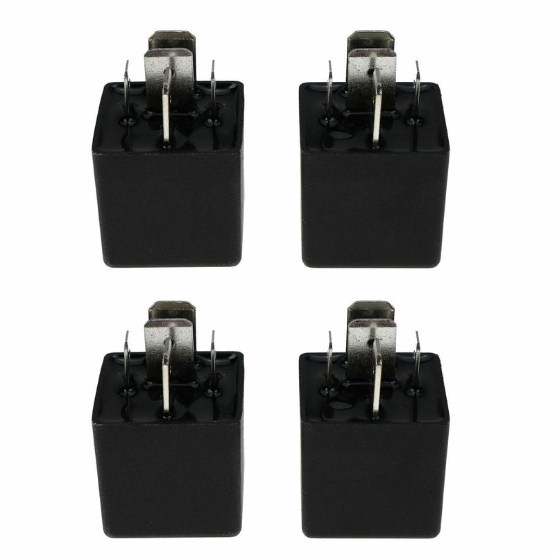 DURAFORCE 4PCS/Set SLDH-12VDC-1C High Power Relay Winch Relay 80A NC 5pin SPDT