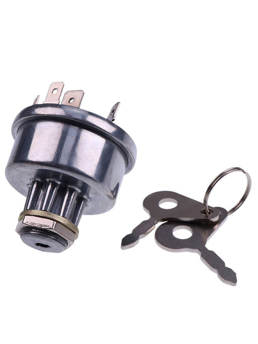 DURAFORCE Ignition Key Switch Fits Ford 2000 3000 3600 3610 4140 7610 E7NN11N501AB