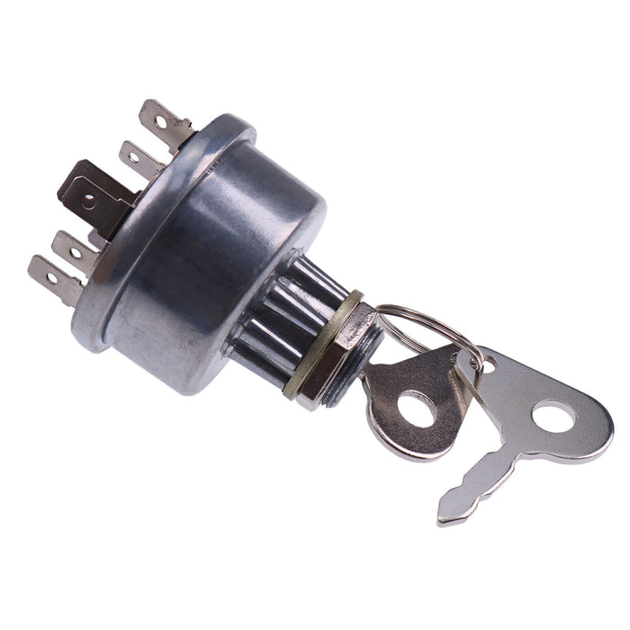 DURAFORCE Ignition Key Switch Fits Ford 2000 3000 3600 3610 4140 7610 E7NN11N501AB