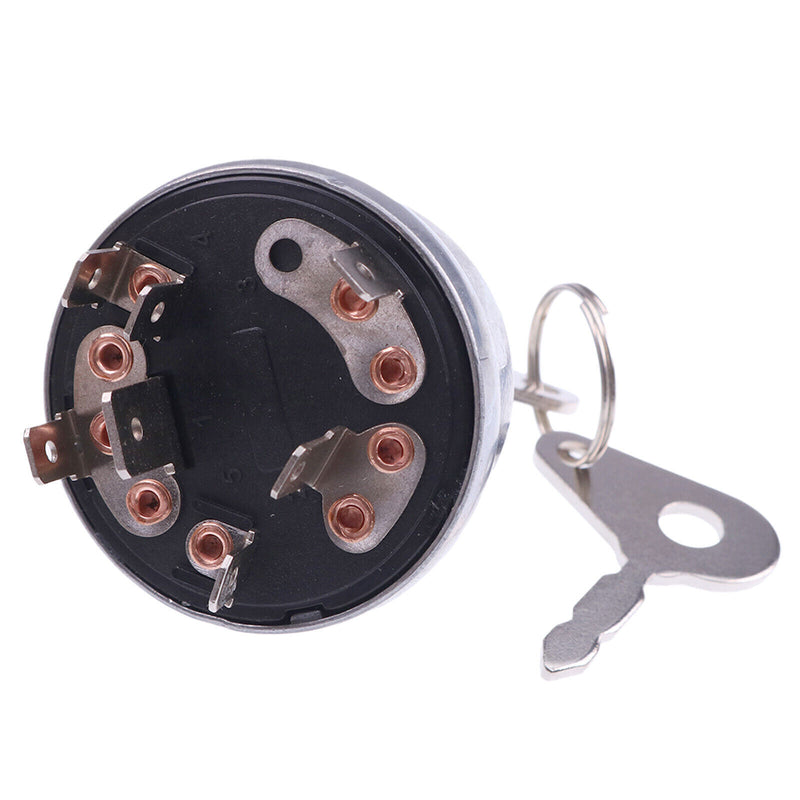 DURAFORCE Ignition Key Switch Fits Ford 2000 3000 3600 3610 4140 7610 E7NN11N501AB