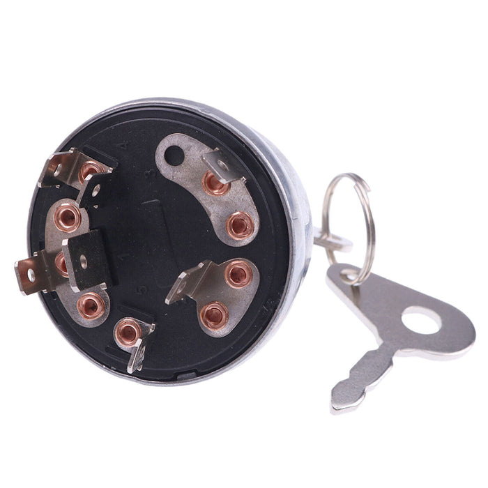 DURAFORCE Ignition Key Switch Fits Ford 2000 3000 3600 3610 4140 7610 E7NN11N501AB