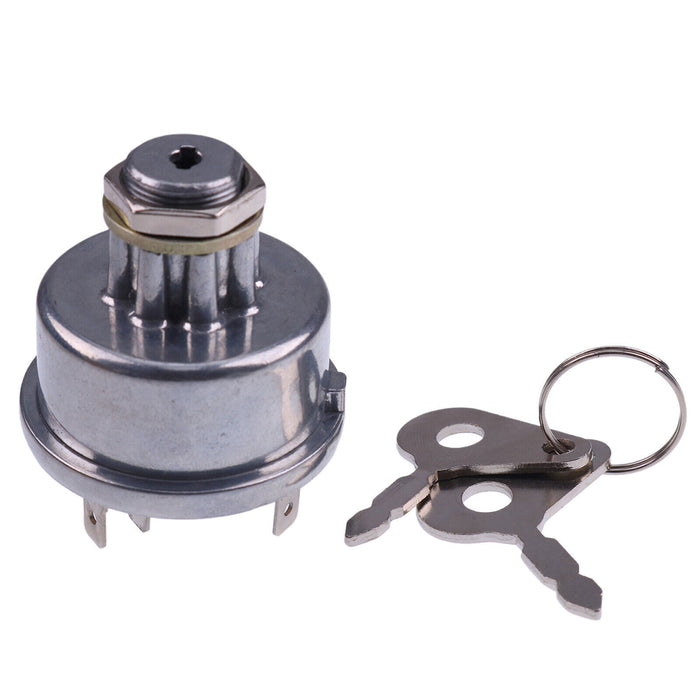 DURAFORCE Ignition Key Switch Fits Ford 2000 3000 3600 3610 4140 7610 E7NN11N501AB