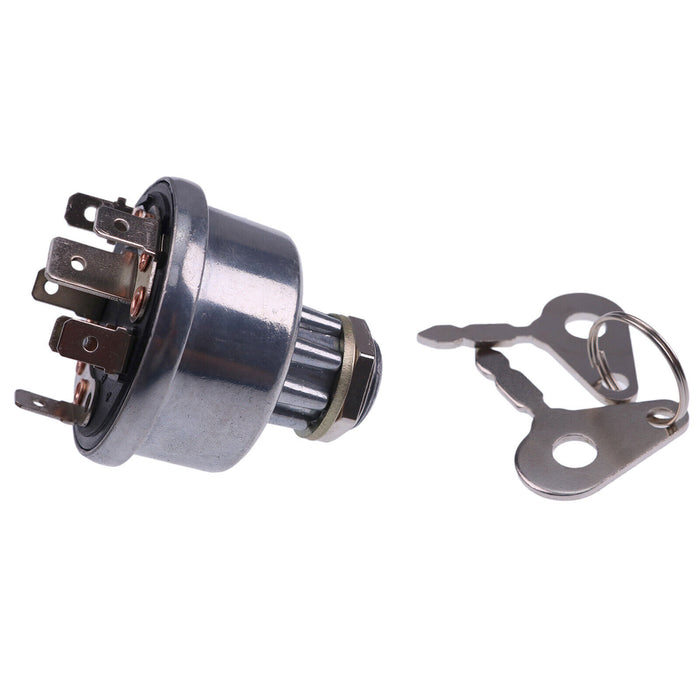 DURAFORCE Ignition Key Switch Fits Ford 2000 3000 3600 3610 4140 7610 E7NN11N501AB