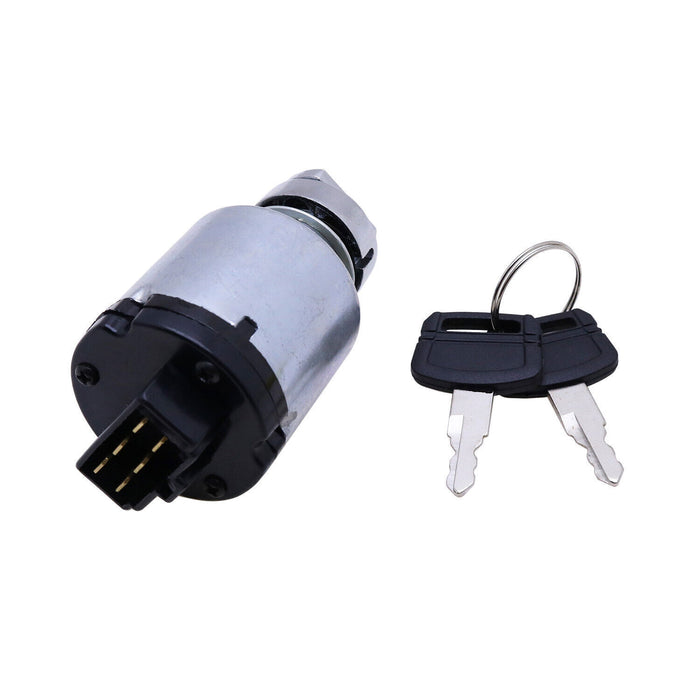 DURAFORCE Ignition Switch W/ 2 Keys For Hitachi EX60-2 EX100-2 EX120-2 EX200-2 EX200LC