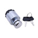 DURAFORCE Ignition Switch W/ 2 Keys For Hitachi EX60-2 EX100-2 EX120-2 EX200-2 EX200LC