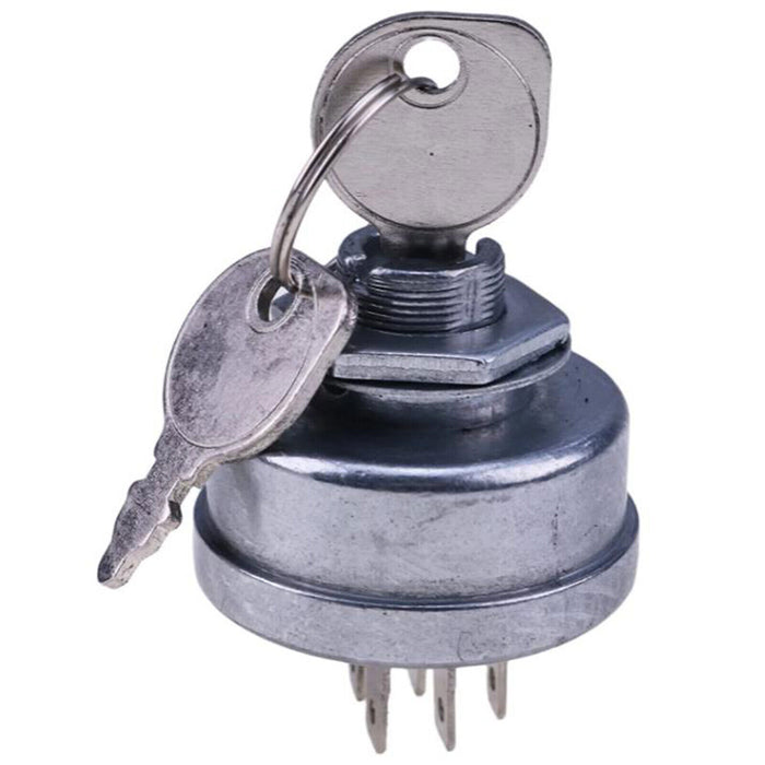 DURAFORCE 2PCS Starter Key Ignition Switch for Exmark Toro 103-0206 104-2541 109-4736