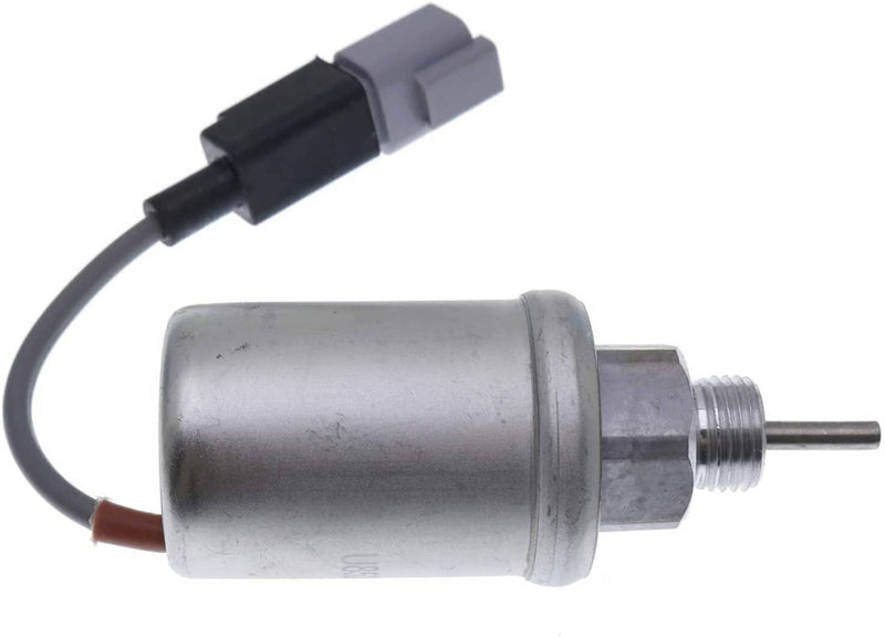 DURAFORCE Fuel Stop Shutoff Solenoid Valve for Caterpillar Cat 3024C 3013C 3034 C2.2 3024