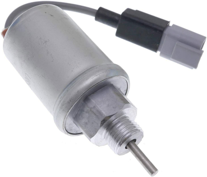 DURAFORCE Fuel Stop Shutoff Solenoid Valve for Caterpillar Cat 3024C 3013C 3034 C2.2 3024