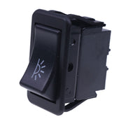 DURAFORCE 2X New Rocker Light Switch 123538A1 for Case 570LXT 570MXT 580L 580SL 590L 590SL