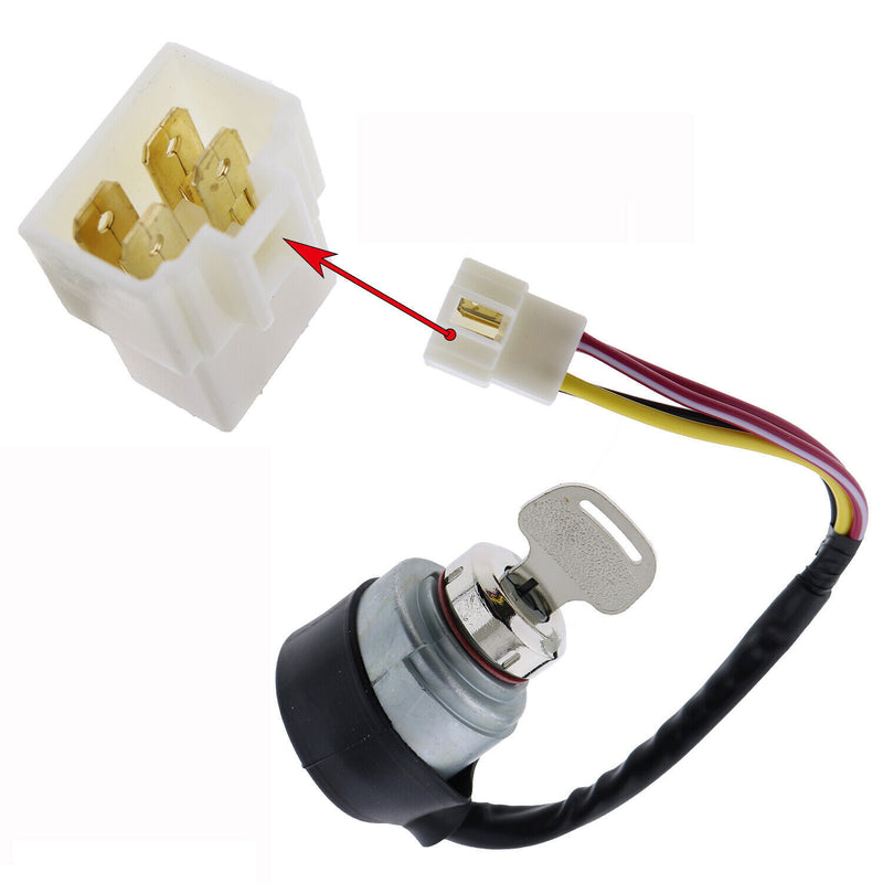 DURAFORCE Ignition Switch for Kubota M5-091HD M9000 M8540F M9000 M5140DT M6040DT M9960HD