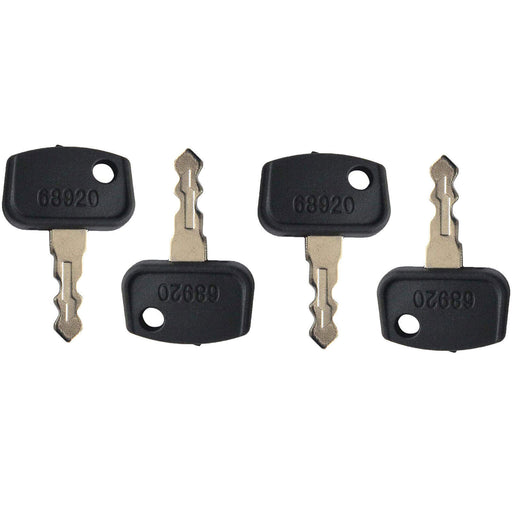 DURAFORCE 4 For Kubota RTV 900 ATV Ignition Keys All Metal Key Quality PL501-68920 BX1850