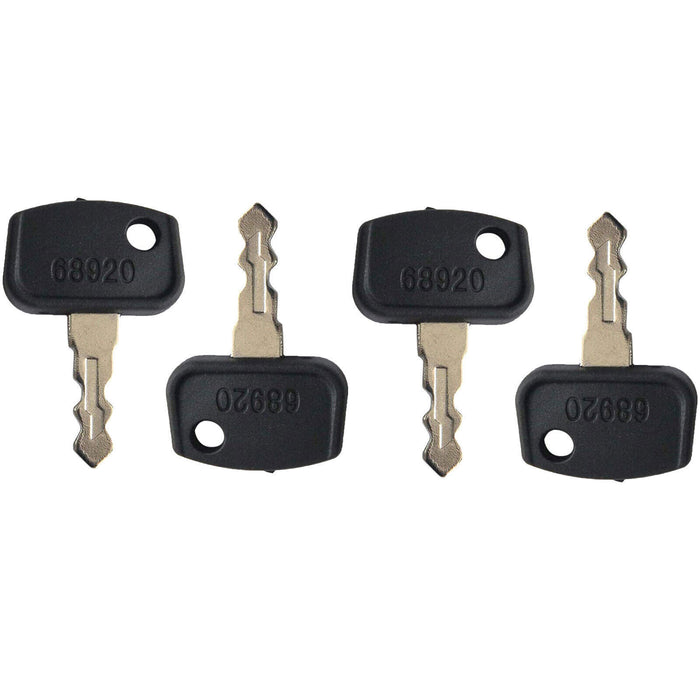 DURAFORCE 4 For Kubota RTV 900 ATV Ignition Keys All Metal Key Quality PL501-68920 BX1850